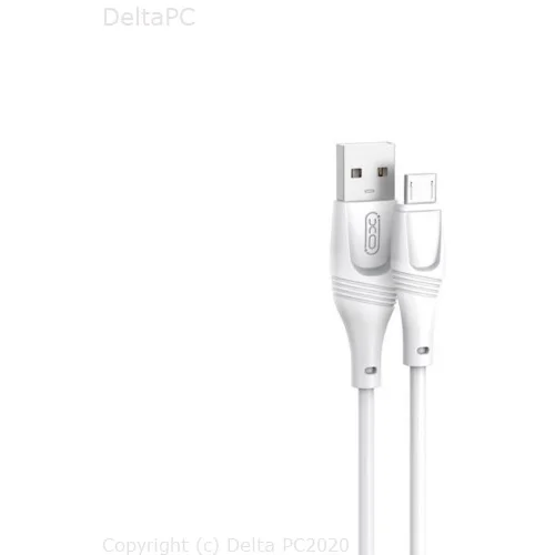 XO cable NB238 USB - microUSB 1,0 m 2,4A white