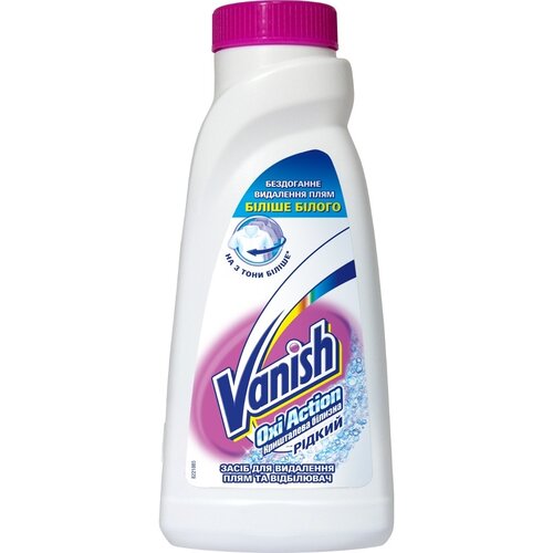 Vanish Oxi action crystal white tečni odstranjivač fleka 450ml Cene