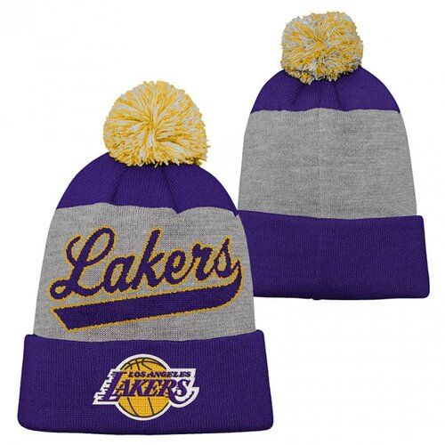 Los Angeles Lakers fashion tailsweep logo otroška zimska kapa Cene