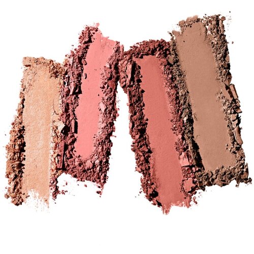 Smashbox Halo Sculpt + Glow Face Palette paleta osvetljevalcev in rdečil odtenek Back to Cali 15,7 g Slike