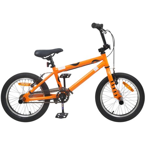 vidaXL BMX Kolo 16 Palcev za 5-8 let Oranžna - - Oranžna - 15.62 - 117 x 60 x 80 cm - 2025--v1 Cene