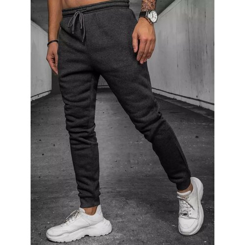 DStreet Dark gray men's pants UX3891 Cene