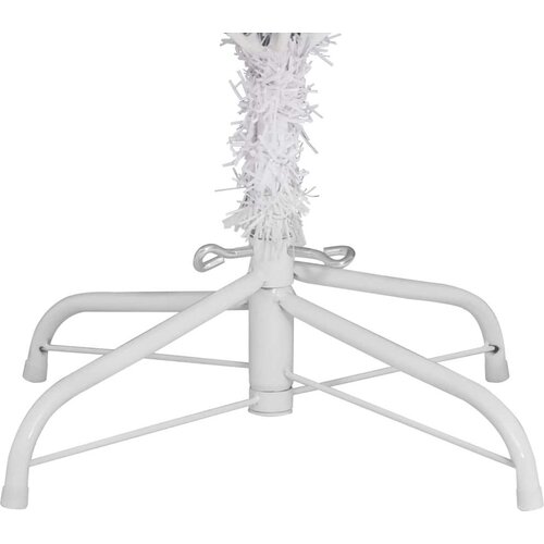 vidaXL Umetno Zložljivo Božično Drevo Bela 270 cm PVC in jeklo, (5000111525) Cene