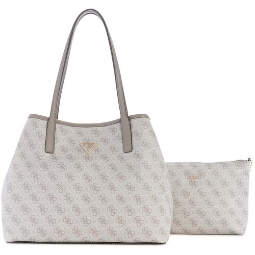 Guess Ročne torbice Victtoria 2 In 1 Tote Kostanjeva Cene