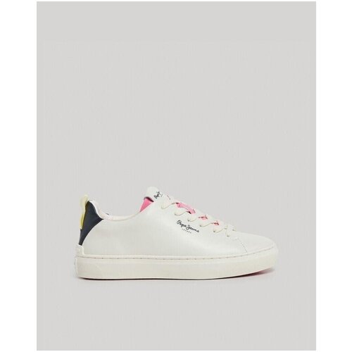 PepeJeans Nizke superge PLS00005 CAMDEN ACTION W Bela Cene