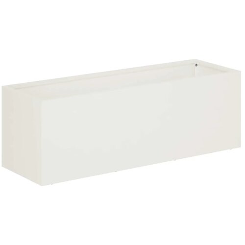  Vrtna saksija Bijela 60 x 20 x 20 cm Čelična vrata - Bijela 60 x 20 x 20 cm 1 Slike