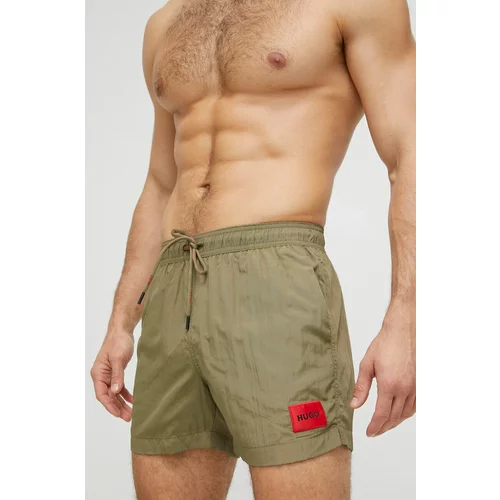 Hugo Kratke hlače za kupanje boja: zelena