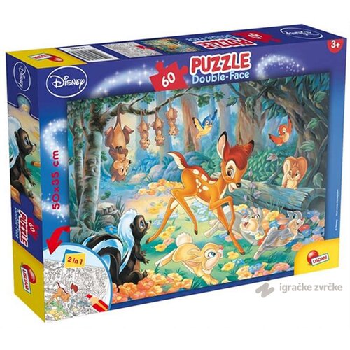 Lisciani slagalica Bambi - Puzzle za decu (60 pcs) Slike