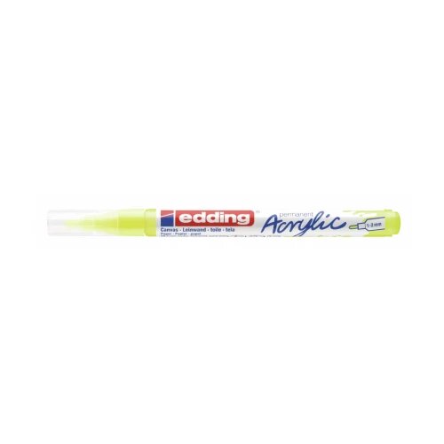  Akrilni marker E-5300 fine 1-2mm obli vrh Edding neon žuta 12MA53GN Cene