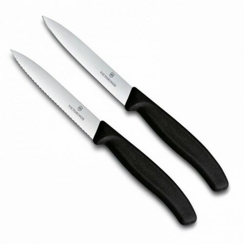 Victorinox kuhinjski nož set reckavi+ravni crni oa 67793.B Slike