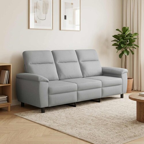 SOFA Svjetlosiva 214 x 90 x 95 cm Tkanina Slike