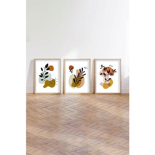 Wallity Uramljena slika Huhu185, 50x70 cm , 3 dela Slike