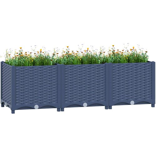  Povi&scaron;ena gredica 120x40x38 cm od polipropilena Cijene