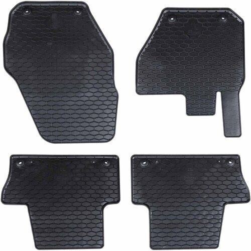  Auto tepih 4 pcs Crna prikladno za VOLVO XC60 2009-2017 Guma Cene