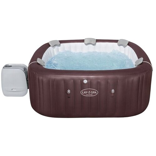 Bestway Lay-Z-Spa Mobilni hidromasažni bazen Hydrojet Pro Maldives (Mahagonij, 1.050 l) Slike