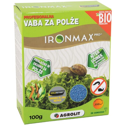  Vaba za polže Ironmax Pro (100 g) Cene