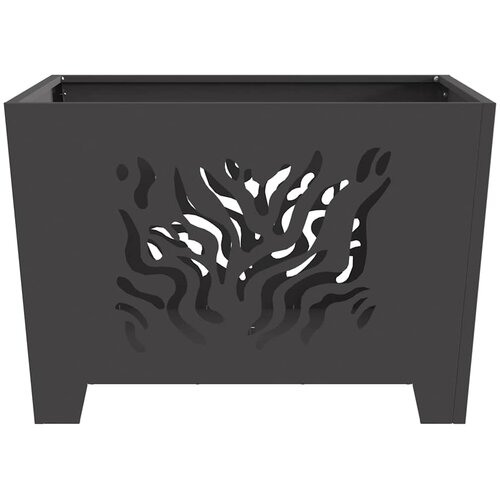  Kamin Crna 60 x 60 x 40 cm Čelik Slike