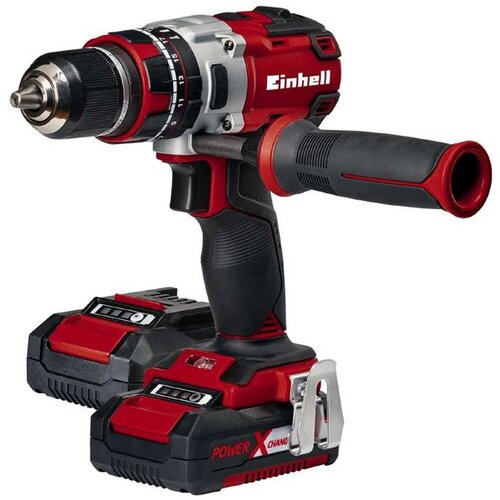 Einhell akumulatorska udarna bu&amp;scaron;ilica-odvrtač te-cd 18 li-i bl (2x2,0Ah) power x-change Slike