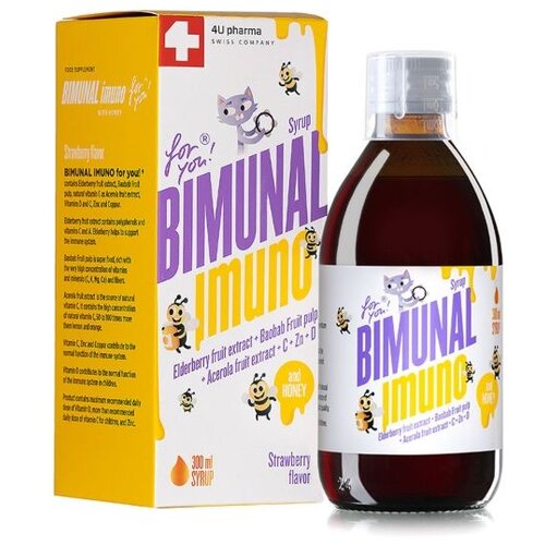 4U Pharma Bimunal sirup 300ml Slike