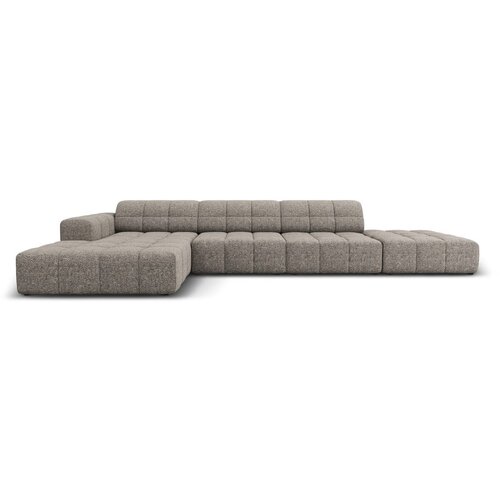Cosmopolitan Design svetlo rjava kotna sedežna garnitura (levi kot) chicago – Cene