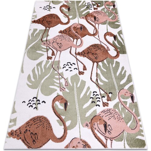 RugsX Preproge Preproga FUN Flami za otroke Flamingi krema 240x330 cm Bež Cene