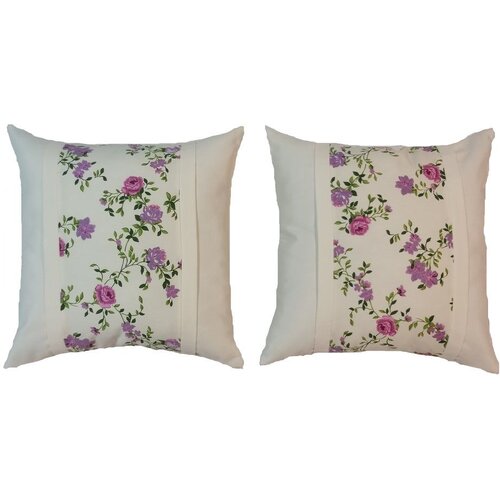 Activa Decor Navlaka za ukrasni jastuk s patentom 45x45 cvijetni uzorak Cijene