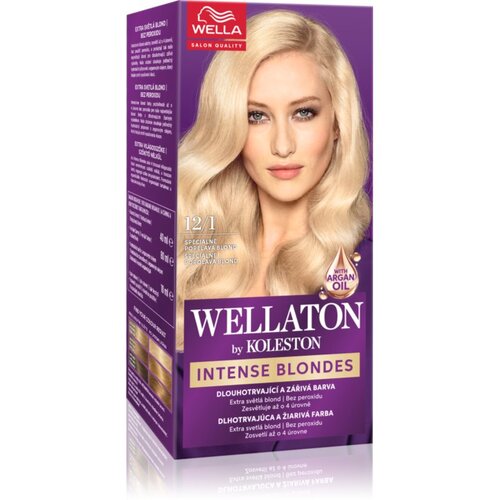 Wella ton by Koleston permanentna barva za lase z arganovim oljem odtenek 12/1 Special Ash Blonde 1 kos Cene