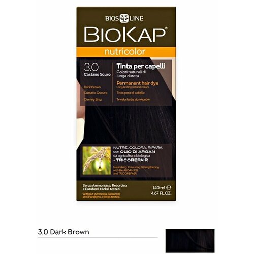 Biokap farba za kosu 3.0 Dark Brown Slike