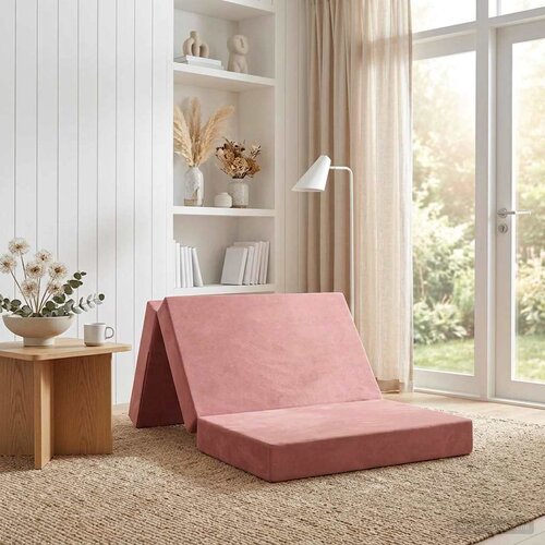 SOFA na razvlačenje 80 x 67 x 45 cm Ružičasta Cene