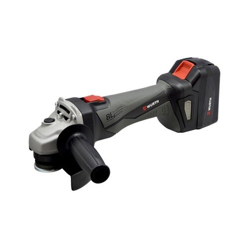 Wurth akumulatorska ugaona brusilica 125mm wurth bag 18 bl, 2x5Ah Slike