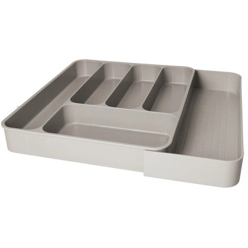 Brandani Siv plastičen nastavljiv organizator za pribor 39 x 43,5 cm &ndash; Cene