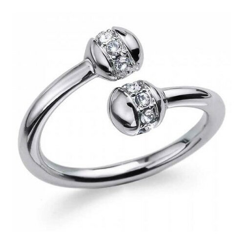 Ženski oliver weber punch crystal prsten sa swarovski kristalima s-m ( 41153sm ) Slike