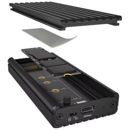 Icybox ICY BOX ohi&amp;scaron;je za trdi disk SSD M.2/USB 3.2/IB-1917M-C32a Slike