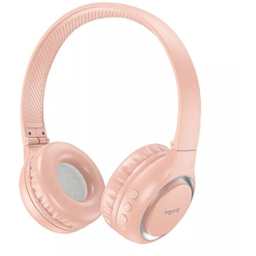 Moye enyo foldable bt headphones pink Cene