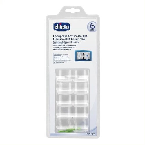 Chicco za&amp;scaron;tita za električne utičnice, 10 kom Slike