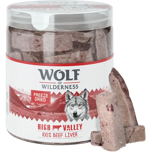 Wolf of Wilderness - RAW grickalice (liofilizirane) - Goveđa jetra (90 g) Wolf of Wilderness - RAW grickalice (liofilizirane) - Goveđa jetra (90 g)