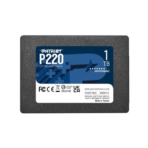 Patriot P220 1TB SSD SATA 3 2.5 Cene