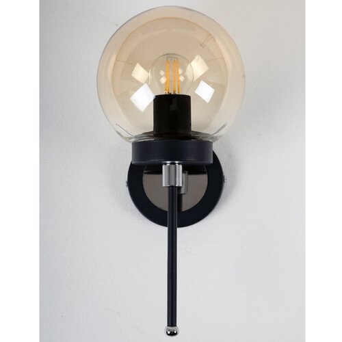 Squid Lighting Oker rumena/črna stenska svetilka &amp;oslash; 15 cm Tokyo &amp;ndash; Slike