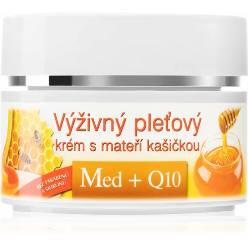Bione Cosmetics Honey + Q10 hranilna krema z matičnim mlečkom 51 ml
