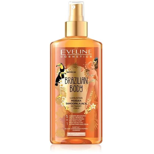 Eveline Cosmetics Eveline Sprej za samopotamnjivanje Brazilian Body 5u1, 150 ml Slike
