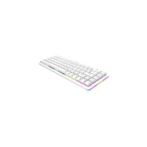 Tastatura gaming RAMPAGE REBEL white, Mechanical, Low Profile, blue switch, US Layout, Rainbow Cijene