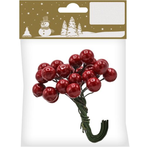  Dekorativne jagode Bodike (umetna masa, rdeča) Cene