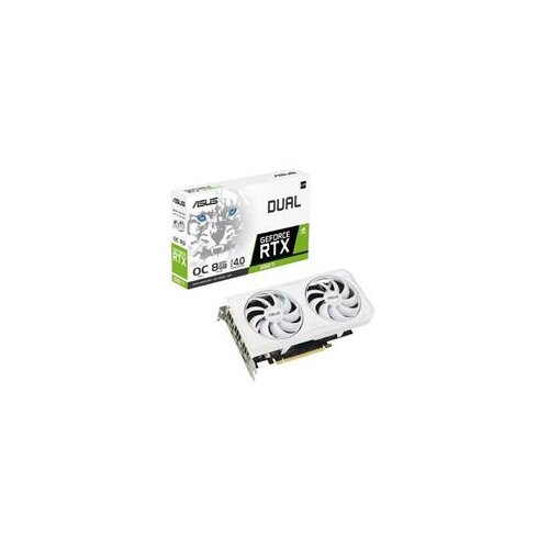 Asus nVidia GeForce RTX 3060 Ti 8GB 256bit DUAL-RTX3060TI-O8GD6X-WHITE grafička kartica Cene