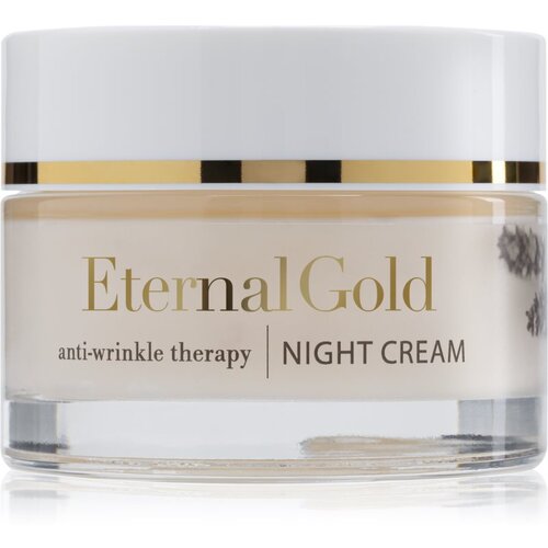 Organique Eternal Gold Anti-Wrinkle Therapy nočna krema proti gubam za suho in občutljivo kožo 50 ml Cene