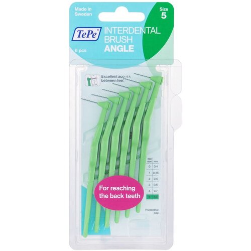 TEPE SWEDEN angle 0,8 mm interdentalna četkica za zube promjera 0,8 mm 6 kom unisex Cijene