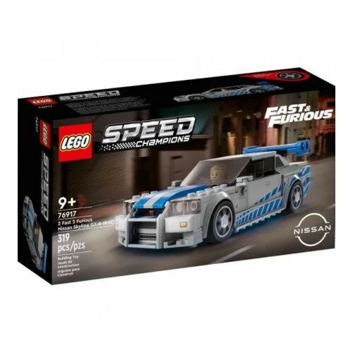 Lego speed champions 2 fast 2 furious nissan skyline gt-r r34 ( LE76917 ) Slike