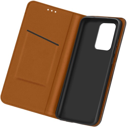 AVIZAR usnjena torbica za samsung galaxy A72, magnetni preklop, funkcija stojala - crna, (20718947) Cene