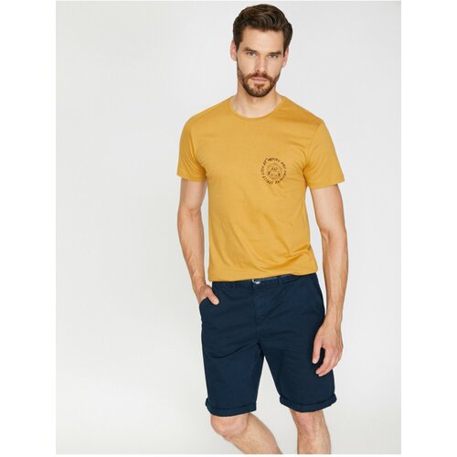 Koton T-Shirt - Yellow - Regular fit Slike