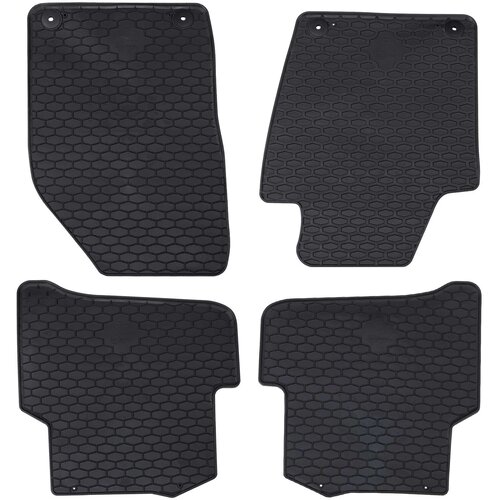  Auto tepih 4 pcs Crna prikladno za FABIA III 2014-2022 Guma Cene