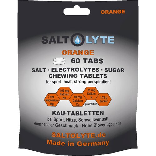 SALTOLYTE 60 tableta za žvakanje sa soli i elektrolitima - Orange Cene